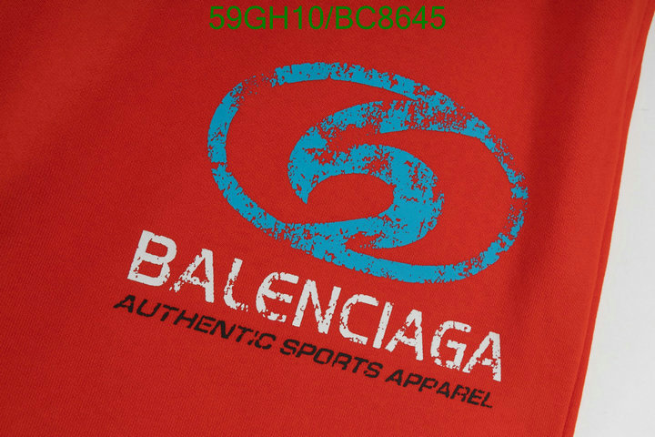 Balenciaga-Clothing Code: BC8645 $: 59USD