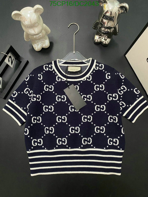Gucci-Clothing Code: DC2043 $: 75USD