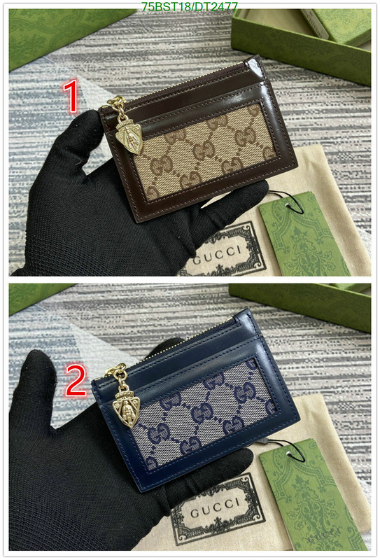 Gucci-Wallet Mirror Quality Code: DT2477 $: 75USD