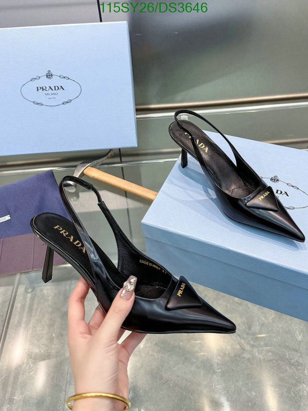 Prada-Women Shoes Code: DS3646 $: 115USD