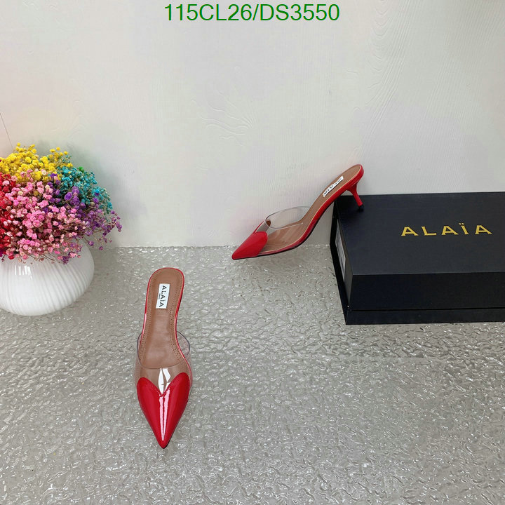 ALAIA-Women Shoes Code: DS3550 $: 115USD