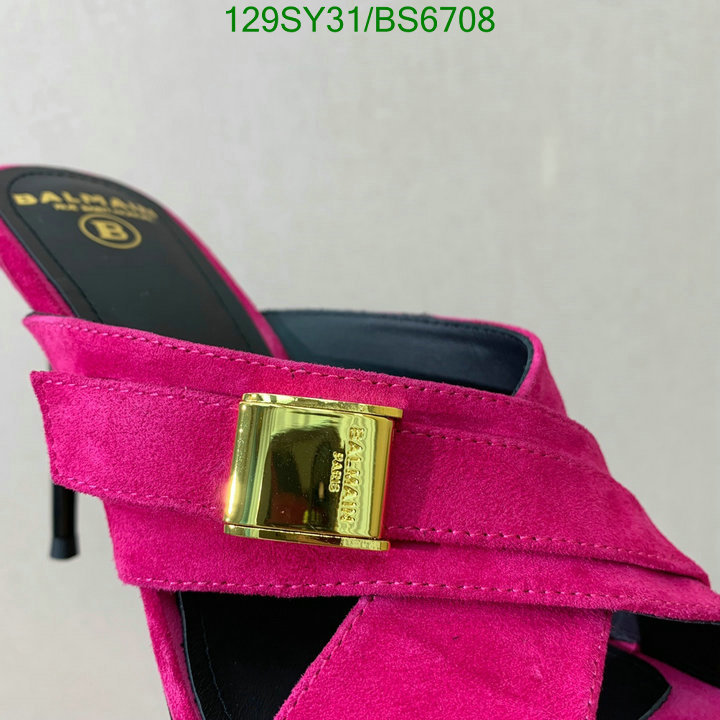 Balmain-Women Shoes Code: BS6708 $: 129USD