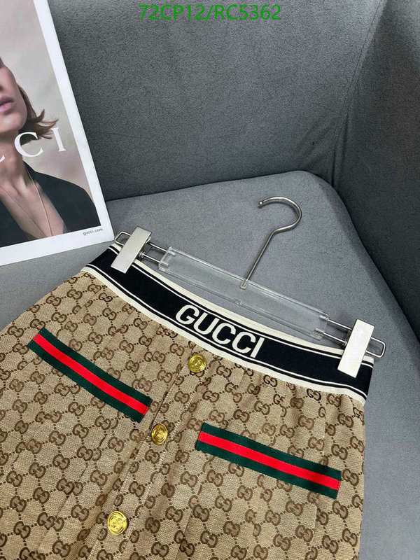 Gucci-Clothing Code: RC5362 $: 72USD