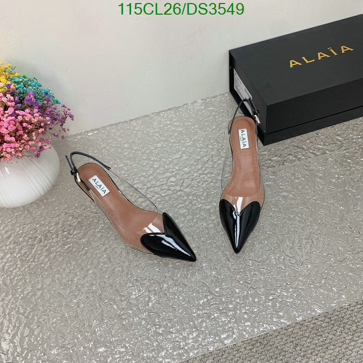 ALAIA-Women Shoes Code: DS3549 $: 115USD