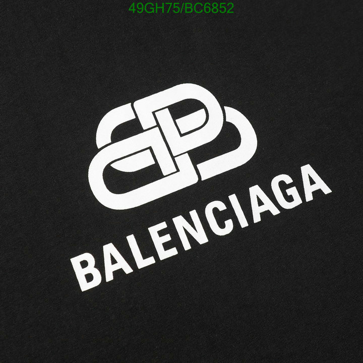 Balenciaga-Clothing Code: BC6852 $: 49USD