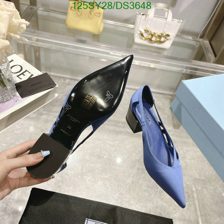 Prada-Women Shoes Code: DS3648 $: 125USD