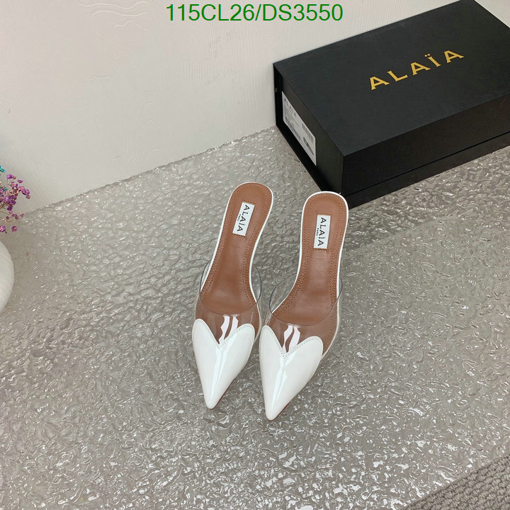 ALAIA-Women Shoes Code: DS3550 $: 115USD