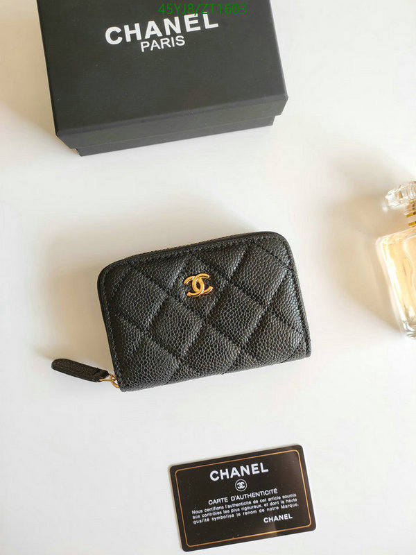 Chanel-Wallet(4A) Code: ZT1603 $: 45USD