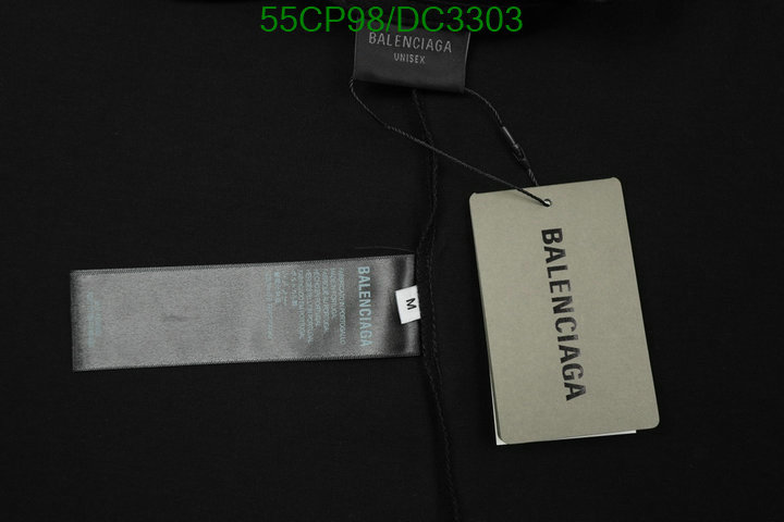 Balenciaga-Clothing Code: DC3303 $: 55USD
