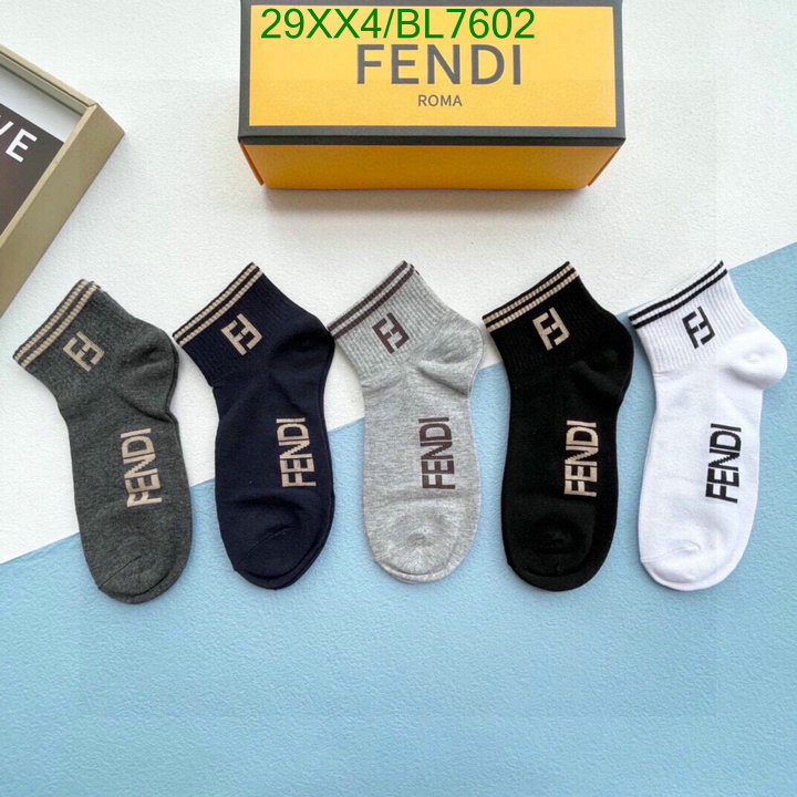 Fendi-Sock Code: BL7602 $: 29USD