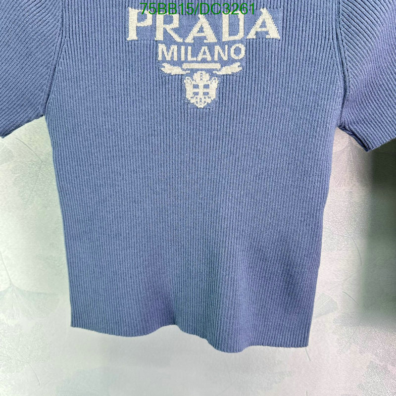 Prada-Clothing Code: DC3261 $: 75USD