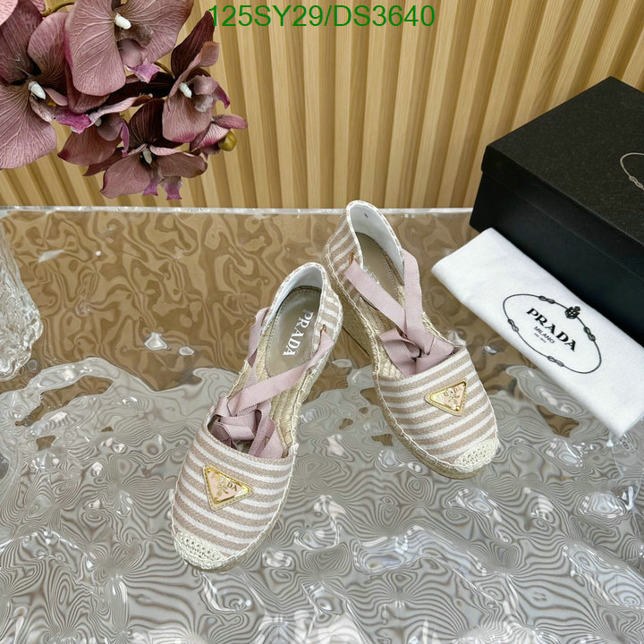 Prada-Women Shoes Code: DS3640 $: 125USD