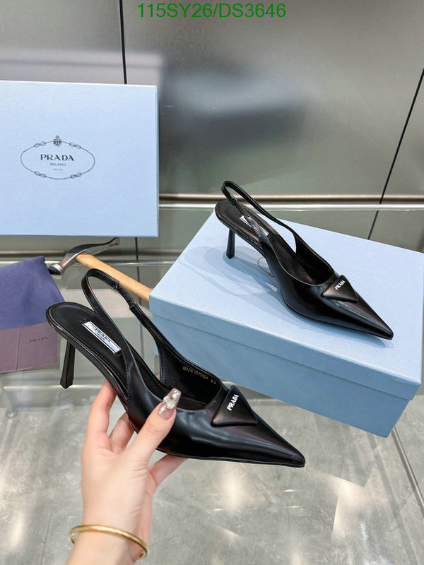 Prada-Women Shoes Code: DS3646 $: 115USD