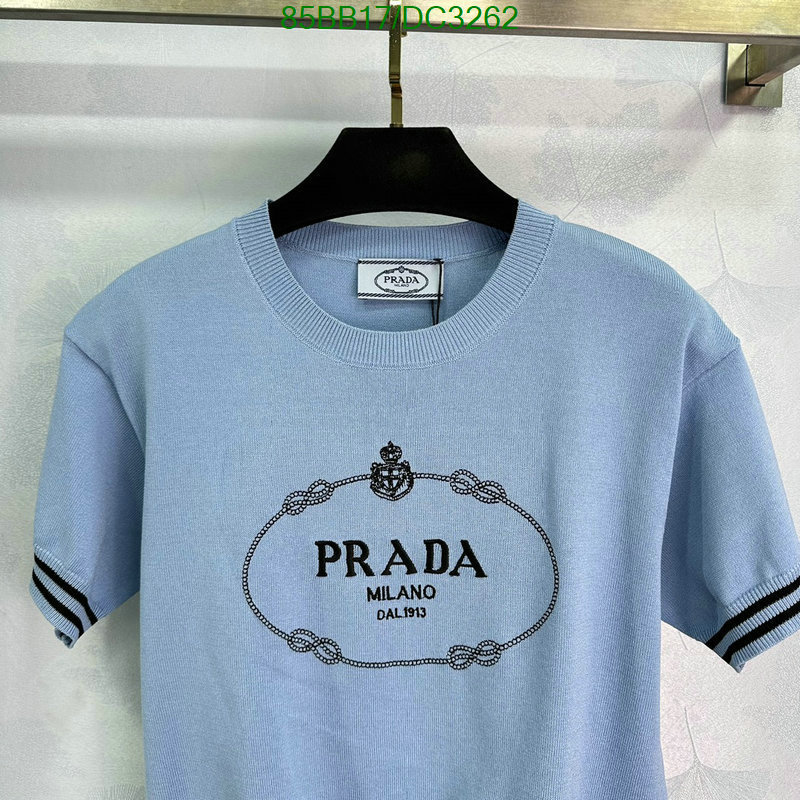 Prada-Clothing Code: DC3262 $: 85USD