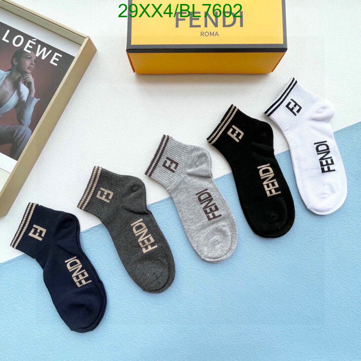 Fendi-Sock Code: BL7602 $: 29USD