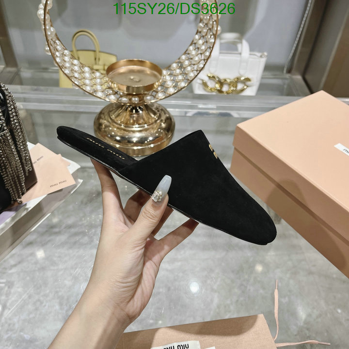 Miu Miu-Women Shoes Code: DS3626 $: 115USD