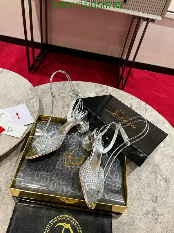 Christian Louboutin-Women Shoes Code: BS6753 $: 129USD