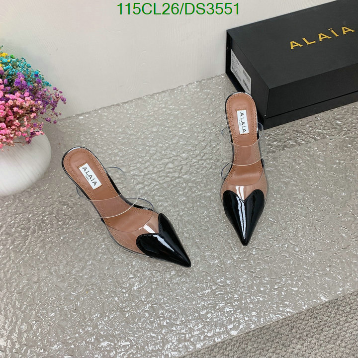 ALAIA-Women Shoes Code: DS3551 $: 115USD