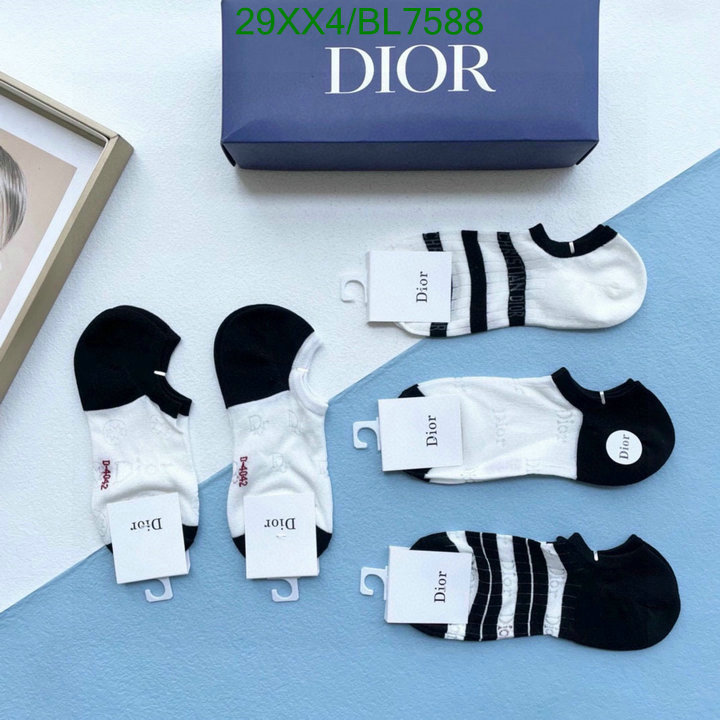 Dior-Sock Code: BL7588 $: 29USD