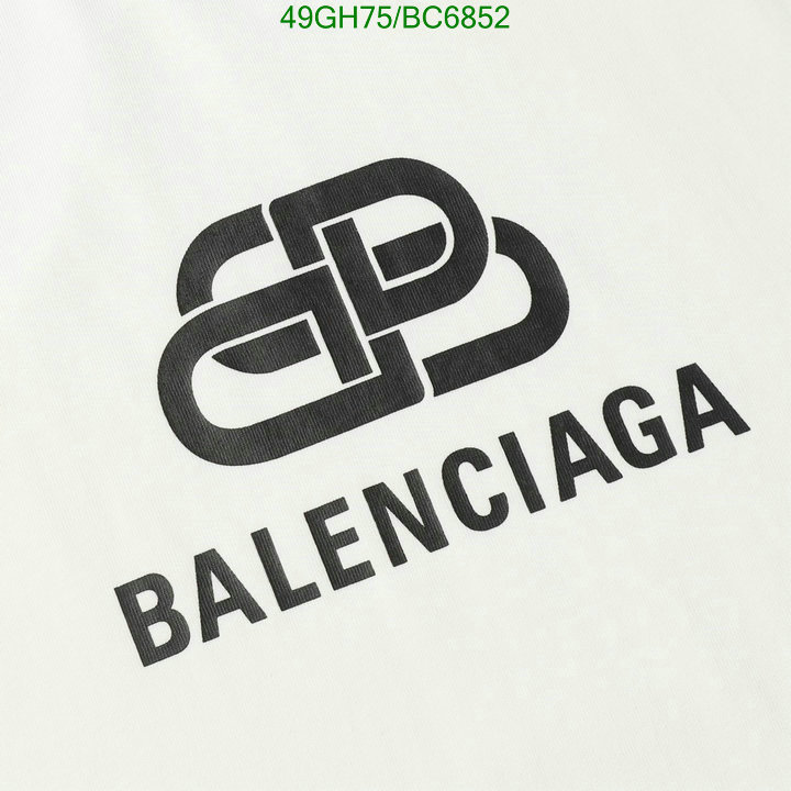 Balenciaga-Clothing Code: BC6852 $: 49USD