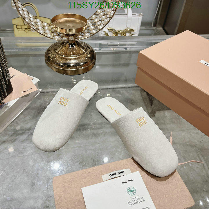 Miu Miu-Women Shoes Code: DS3626 $: 115USD