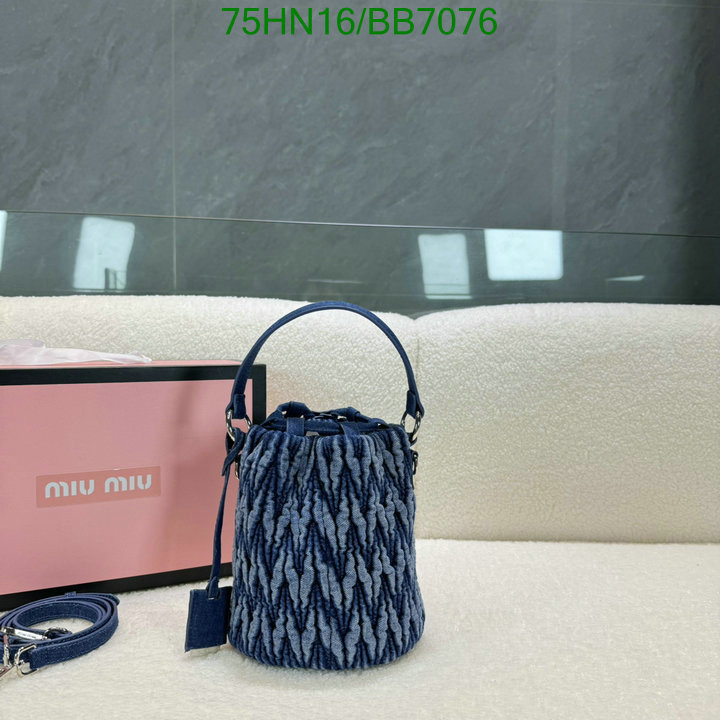 Miu Miu-Bag-4A Quality Code: BB7076 $: 75USD