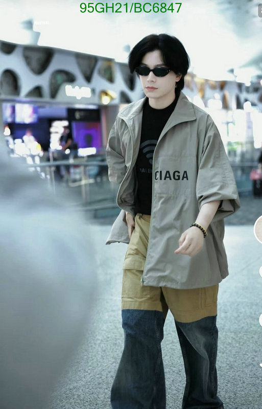 Balenciaga-Clothing Code: BC6847 $: 95USD