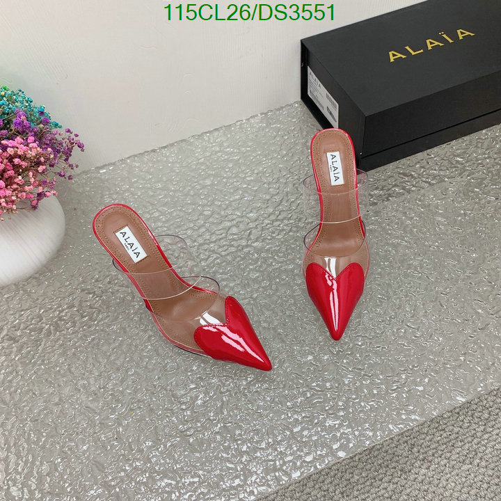 ALAIA-Women Shoes Code: DS3551 $: 115USD