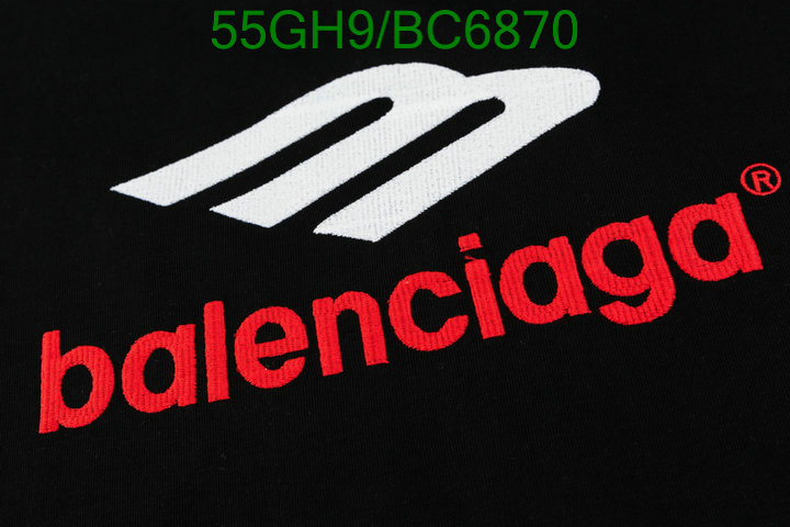 Balenciaga-Clothing Code: BC6870 $: 55USD