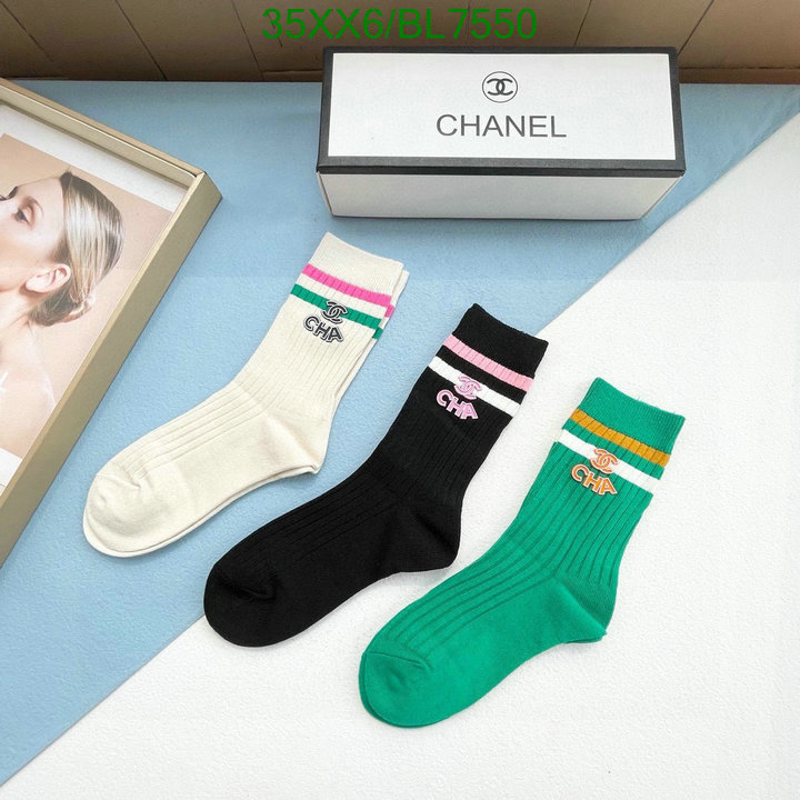 Chanel-Sock Code: BL7550 $: 35USD