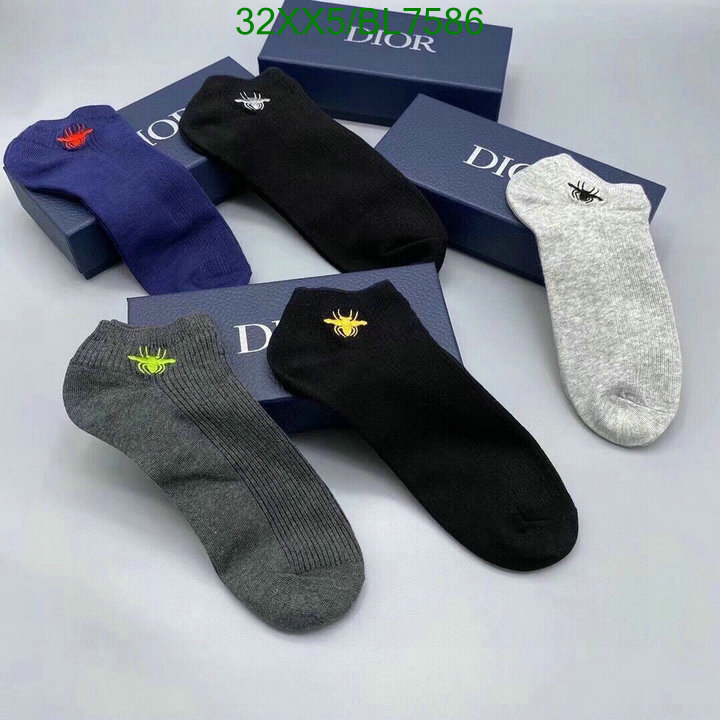 Dior-Sock Code: BL7586 $: 32USD