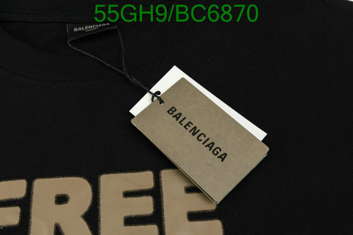 Balenciaga-Clothing Code: BC6870 $: 55USD