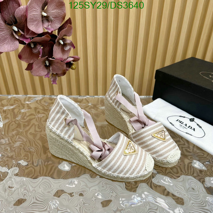 Prada-Women Shoes Code: DS3640 $: 125USD