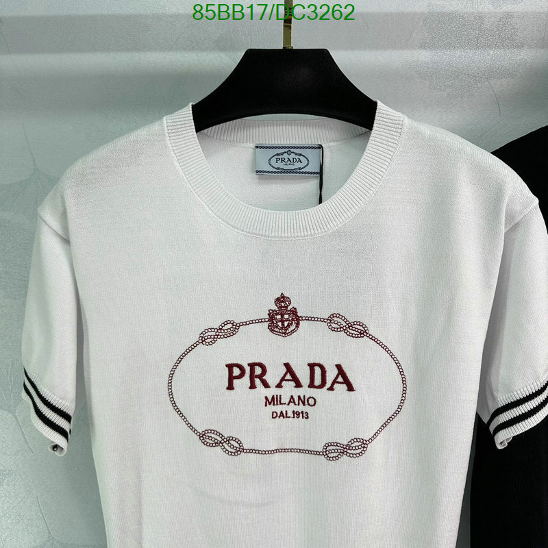 Prada-Clothing Code: DC3262 $: 85USD