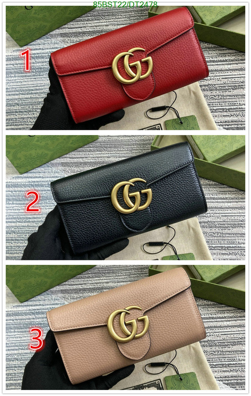 Gucci-Wallet Mirror Quality Code: DT2478 $: 85USD