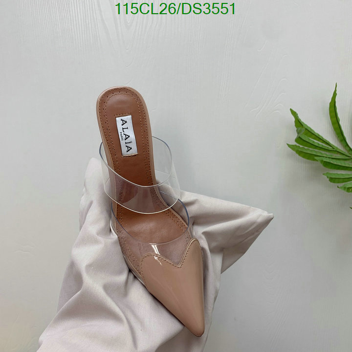 ALAIA-Women Shoes Code: DS3551 $: 115USD