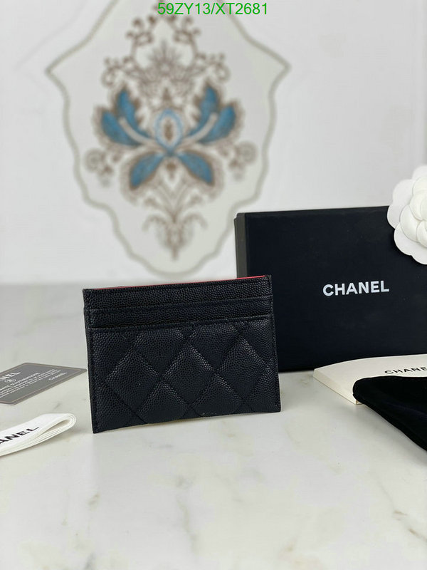 Chanel-Wallet(4A) Code: XT2681 $: 59USD