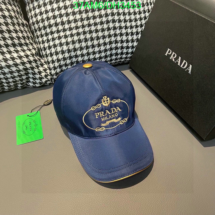 Prada-Cap(Hat) Code: DH3453 $: 37USD