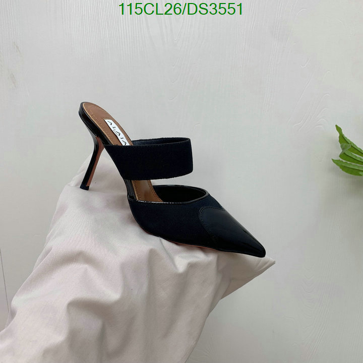 ALAIA-Women Shoes Code: DS3551 $: 115USD