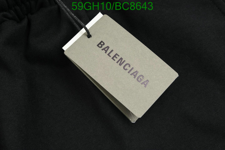 Balenciaga-Clothing Code: BC8643 $: 59USD