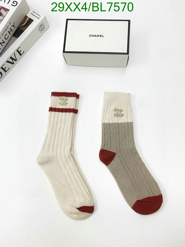 Chanel-Sock Code: BL7570 $: 29USD