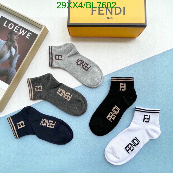 Fendi-Sock Code: BL7602 $: 29USD