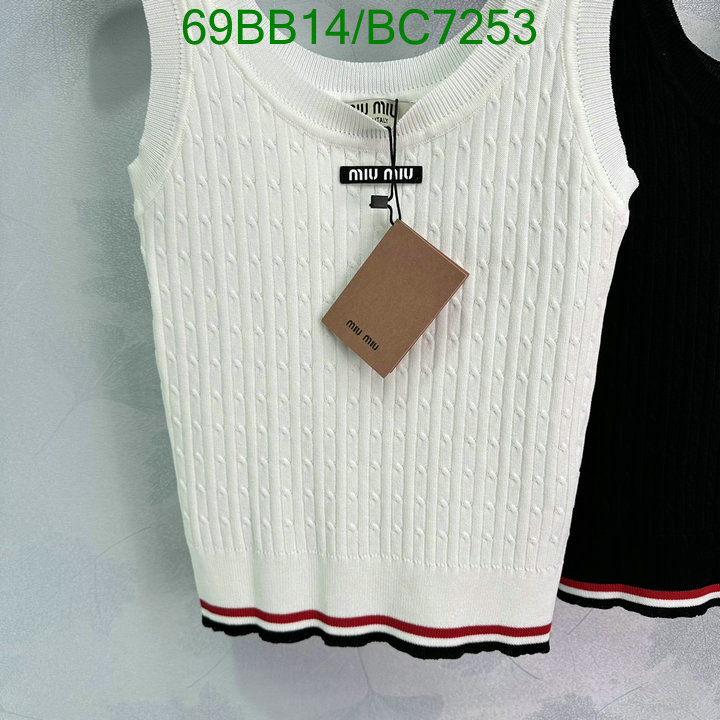 MIUMIU-Clothing Code: BC7253 $: 69USD