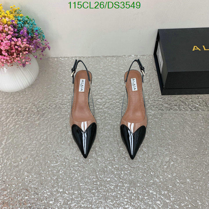 ALAIA-Women Shoes Code: DS3549 $: 115USD