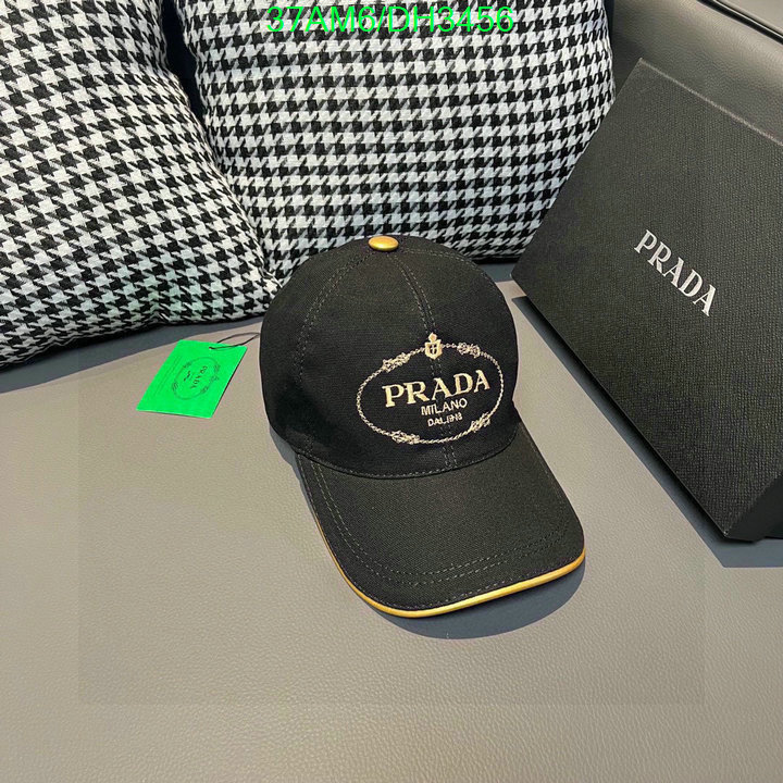 Prada-Cap(Hat) Code: DH3456 $: 37USD