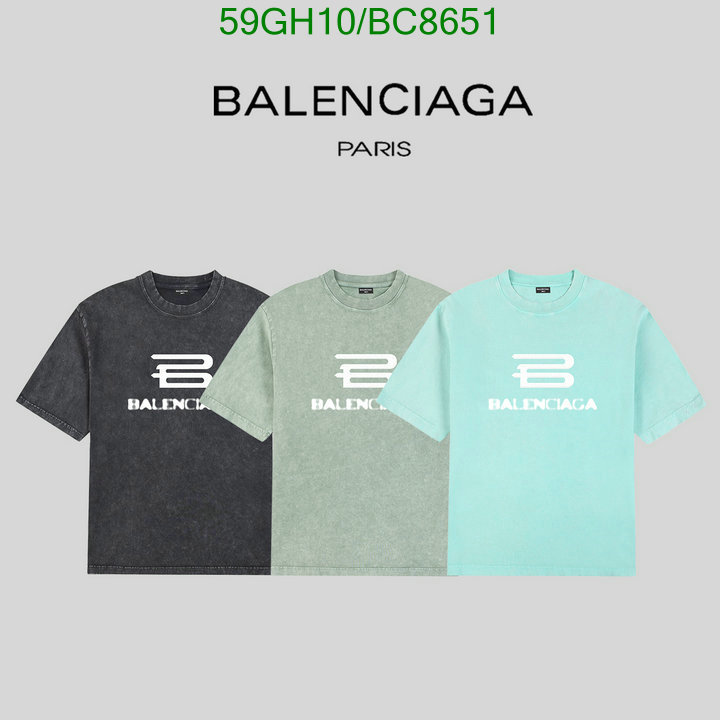 Balenciaga-Clothing Code: BC8651 $: 59USD