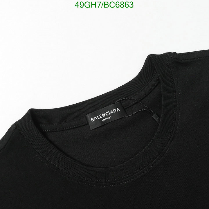 Balenciaga-Clothing Code: BC6863 $: 49USD