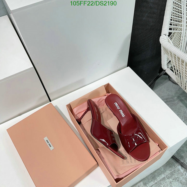 Miu Miu-Women Shoes Code: DS2190 $: 105USD