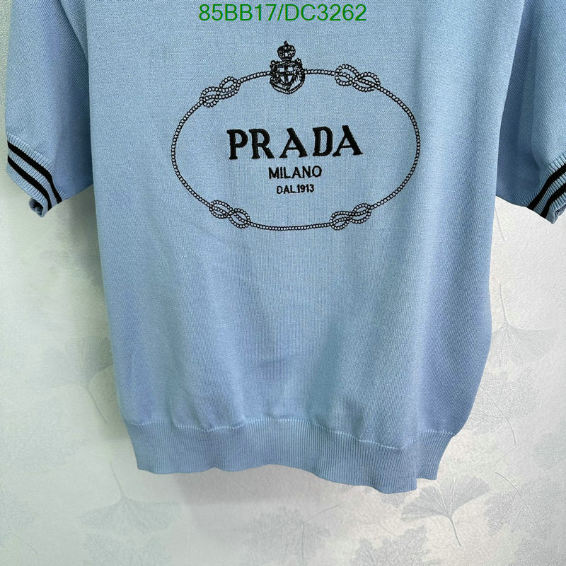 Prada-Clothing Code: DC3262 $: 85USD