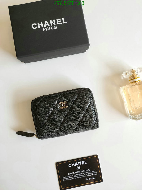 Chanel-Wallet(4A) Code: ZT1603 $: 45USD